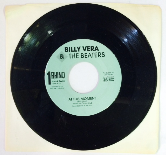 Billy Vera And The Beaters / At This Moment