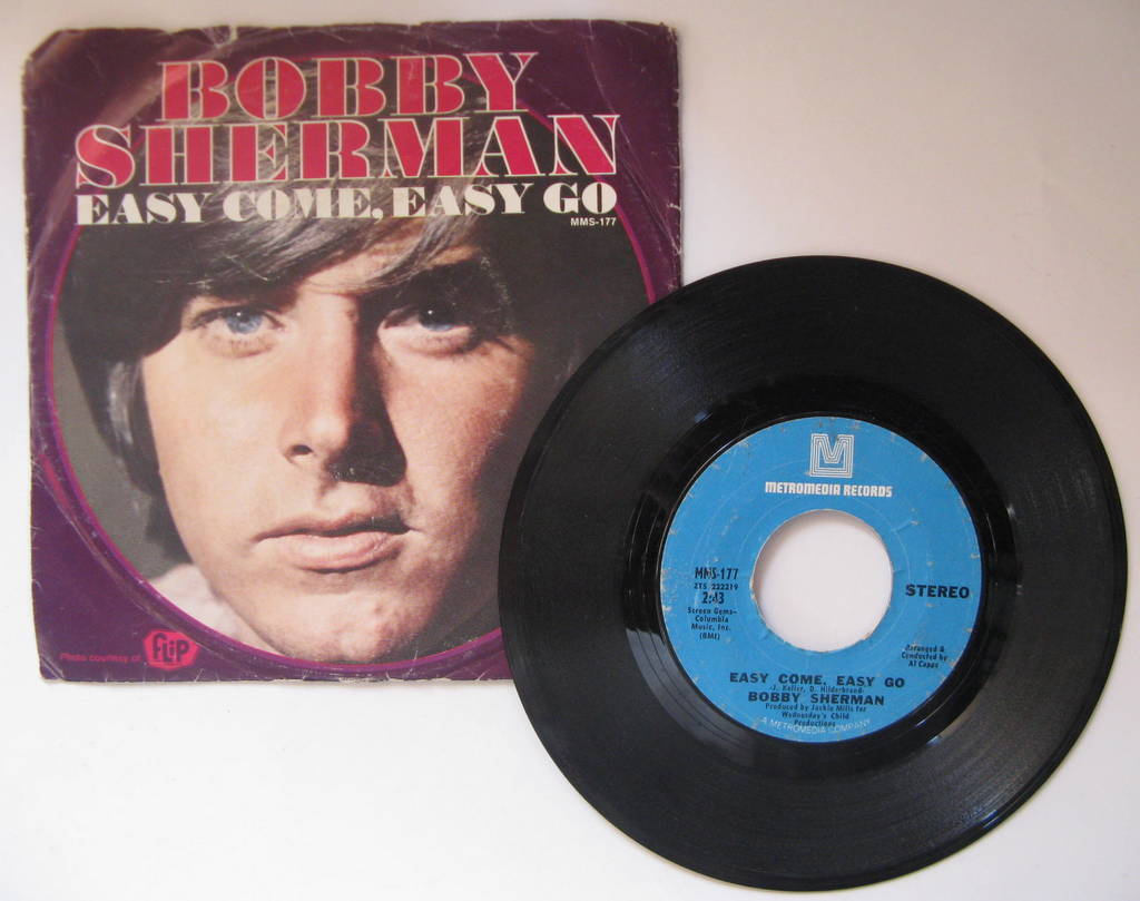 Bobby Sherman Easy Come, Easy Go Records, LPs, Vinyl and CDs MusicStack