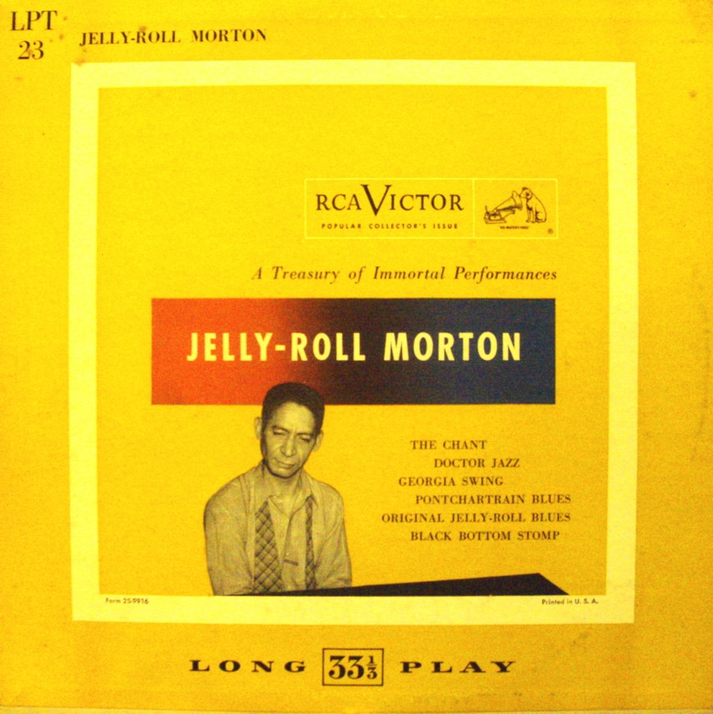 Jelly Roll Morton / A Treasury Of Immortal Performances 10"