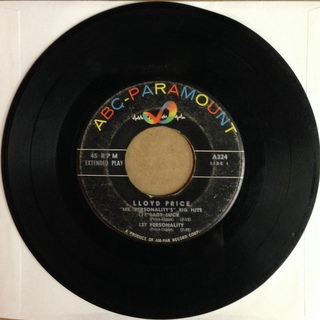 Lloyd Price - Mr. Personality's" Big Hits Ep