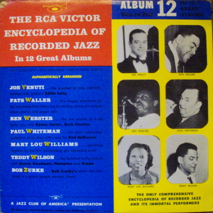 Joe Venuti, Fats Waller, Ben Webster, Mary Lou Williams, Etc. / RCA Victor Encyclopedia Of Recorded Jazz: Album 12 10"