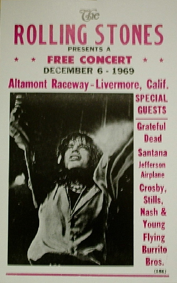 Rolling Stones / Altamont Raceway