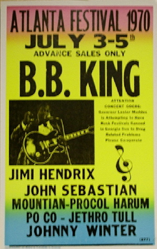 B.B. King / Atlanta Festival 1970