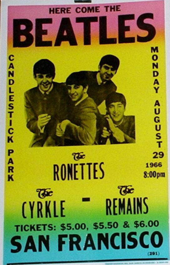 Beatles / Candlestick Park 1966