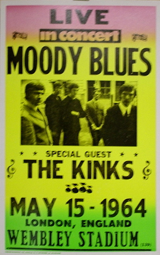 Moody Blues & The Kinks / Wembley Stadium