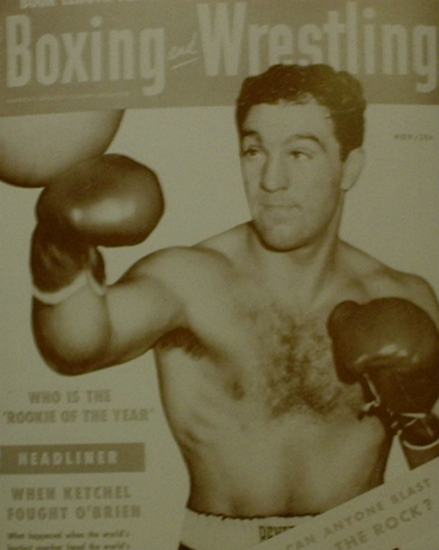 Rocky Marciano / Cover Of Boxing & Wrestling