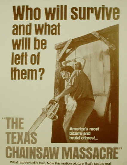 Texas Chainsaw Massacre / Movie Poster