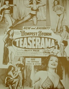 Bettie Page & Tempest Storm / Teaserama