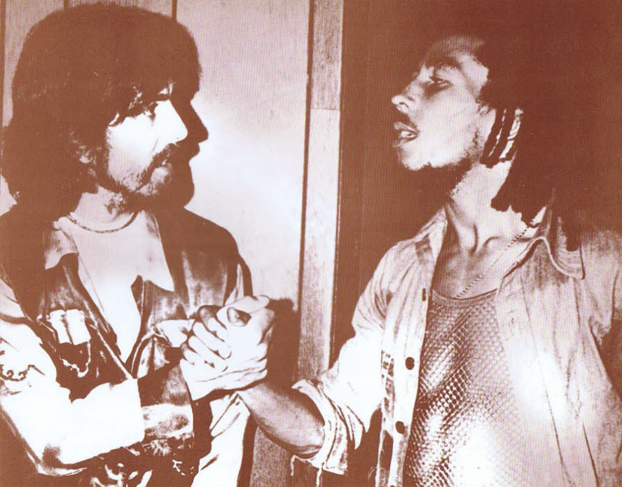 George Harrison/Bob Marley / Handshake