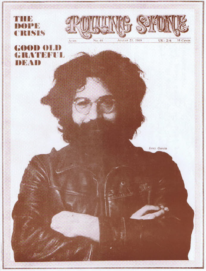 Jerry Garcia / Rolling Stone Cover