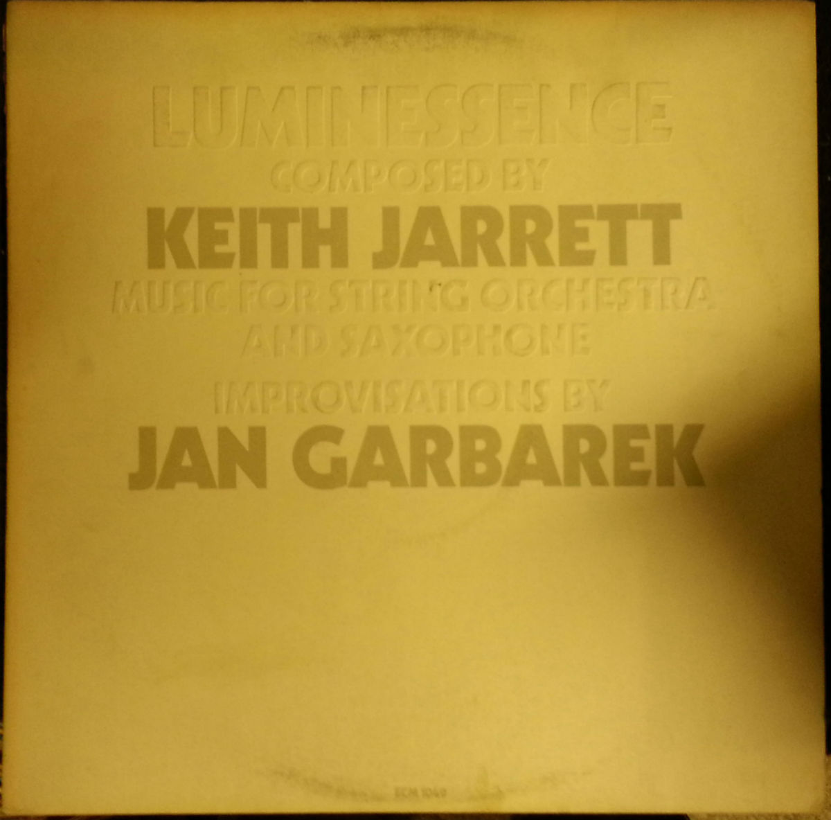 Keith Jarrett / Luminessence