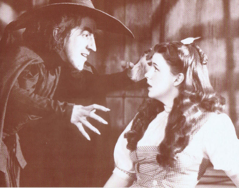 Wizard of Oz / Dorothy w/ the wicked witch