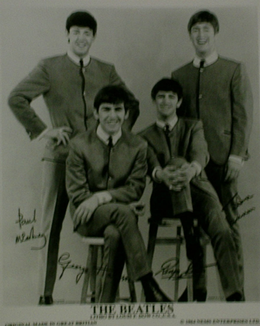 Beatles / Printed With Signatures